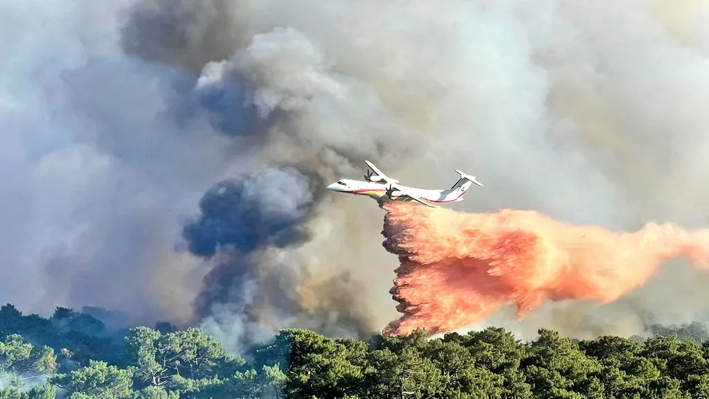 Incendio forestal en Francia provoca evacuaciones preventivas