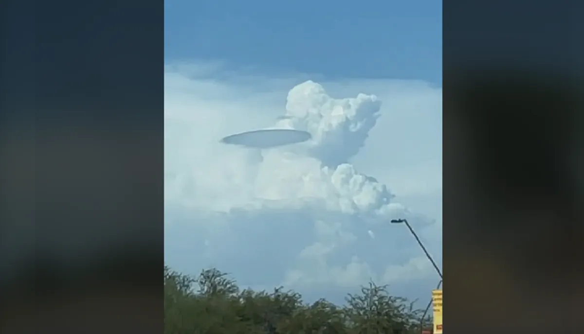 Se viraliza en TikTok un video de supuesto ovni en Arizona