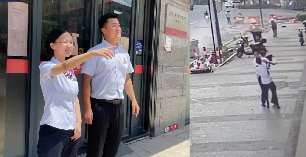 Un hombre salvó a una niña de dos años que cayó desde un sexto piso