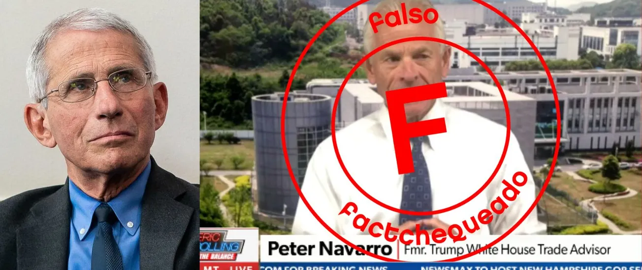 No hay pruebas de que Fauci haya creado el coronavirus en un laboratorio de Wuhan