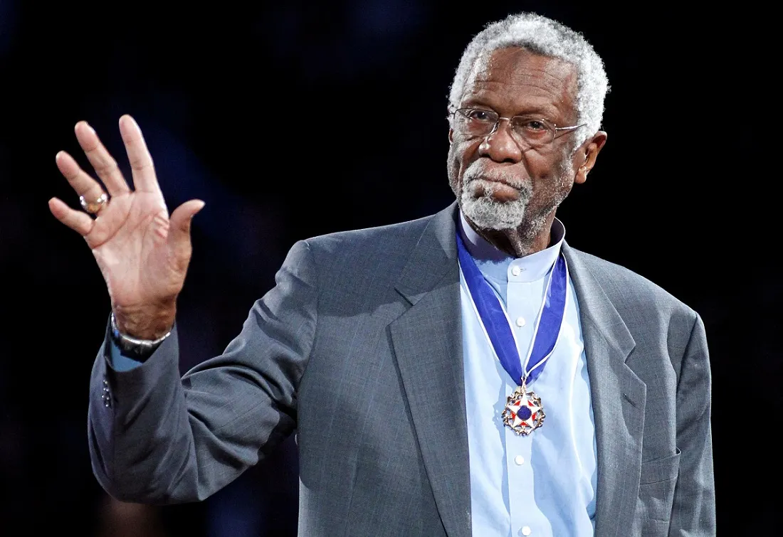 NBA retira el número 6 en honor a Bill Russell