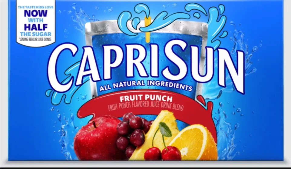 Retiran lote de bebidas Capri Sun tras mezclarse con un desinfectante