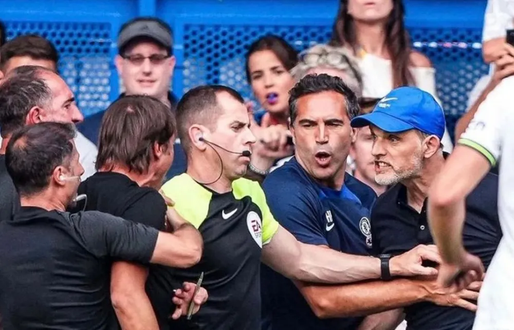 La pelea viral entre Conte y Tuchel que le dio la vuelta al mundo