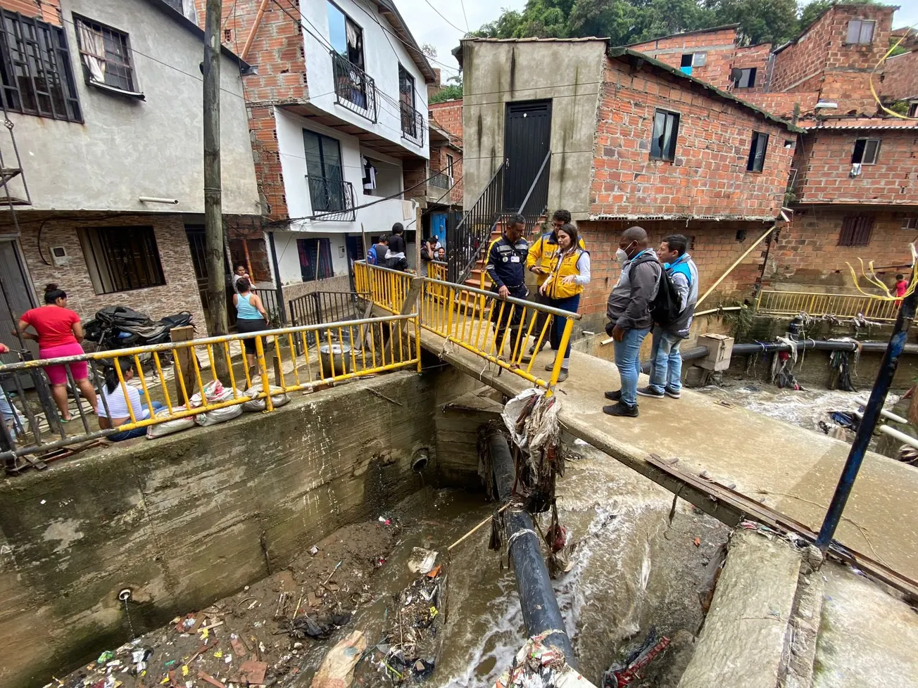 Lluvias en Antioquia se intensifican y dejan damnificados