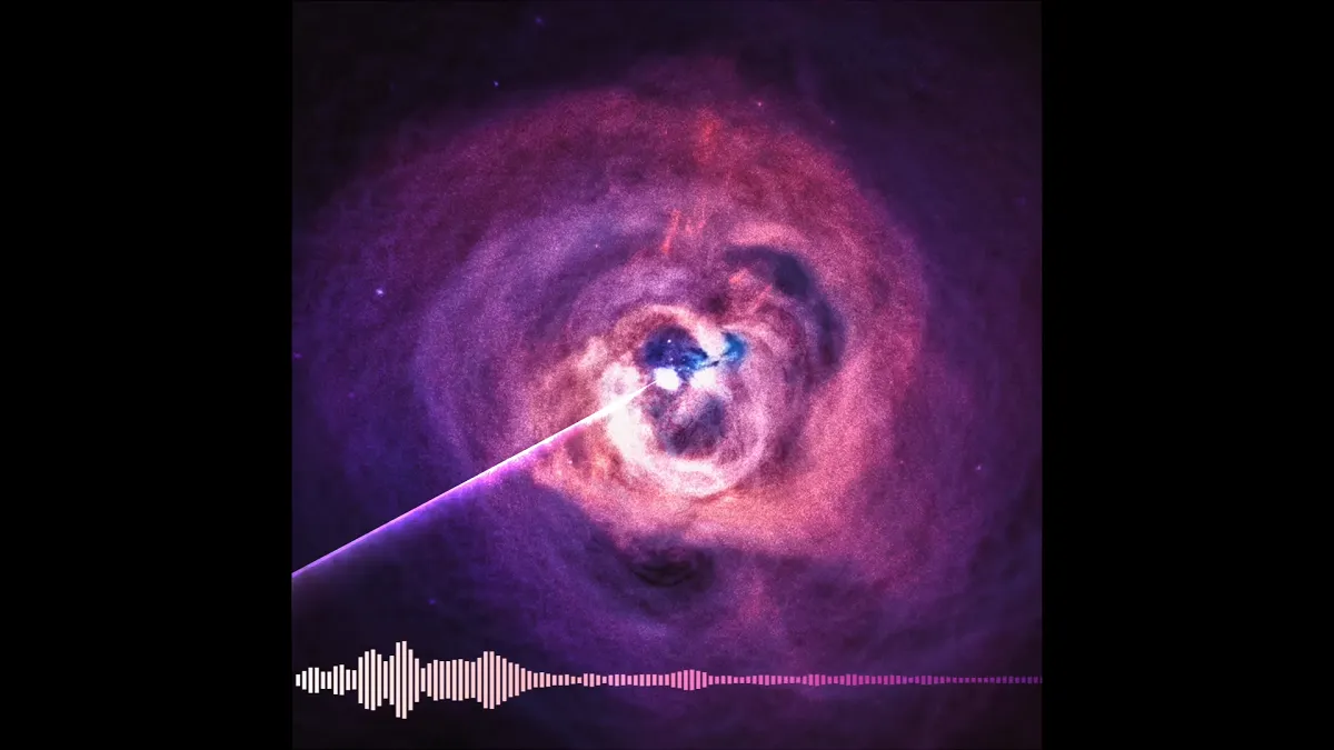 NASA muestra audio de cómo suena un agujero negro