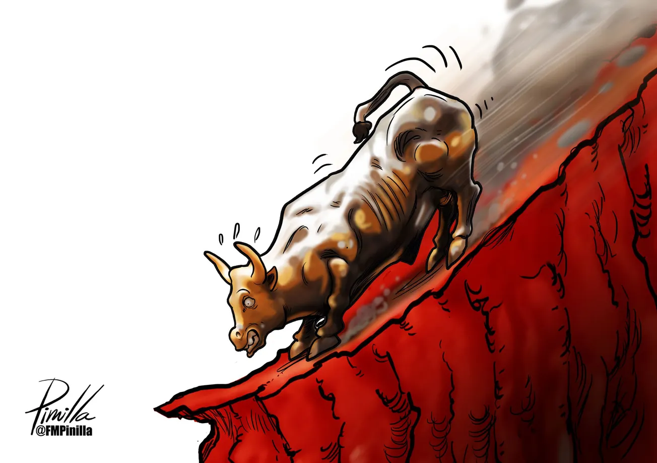 Caricatura | Caída de Wall Street