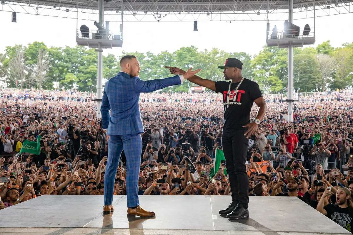 Mayweather confirma la revancha con McGregor en 2023