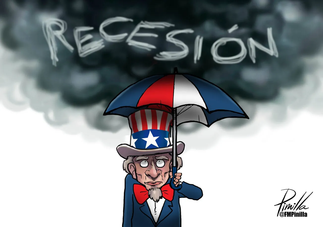 Caricatura | ¿Recesión en EEUU?