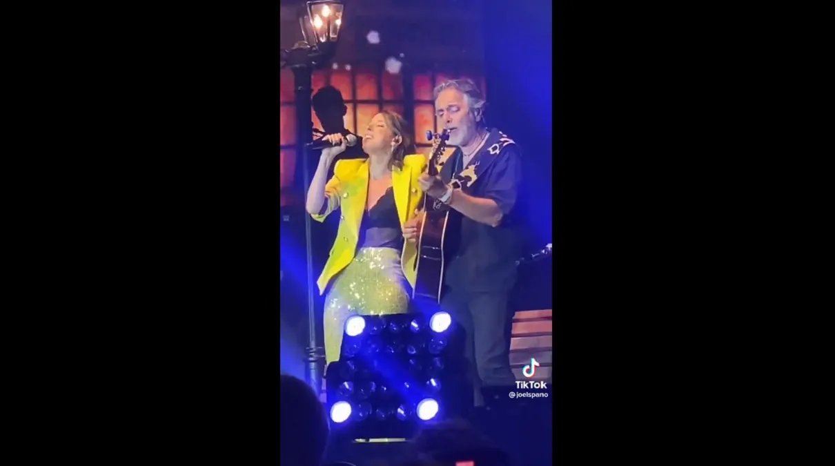 Se viralizaron en Twitter videos del concierto de Floricienta en Israel