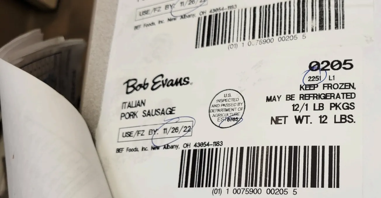 Retiran salchichas italianas de Bob Evans por estar contaminadas