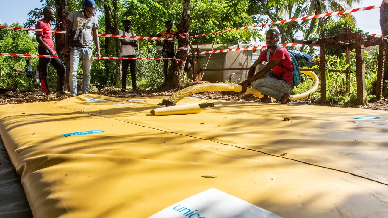 Cólera en Haití: ONU pide un corredor humanitario
