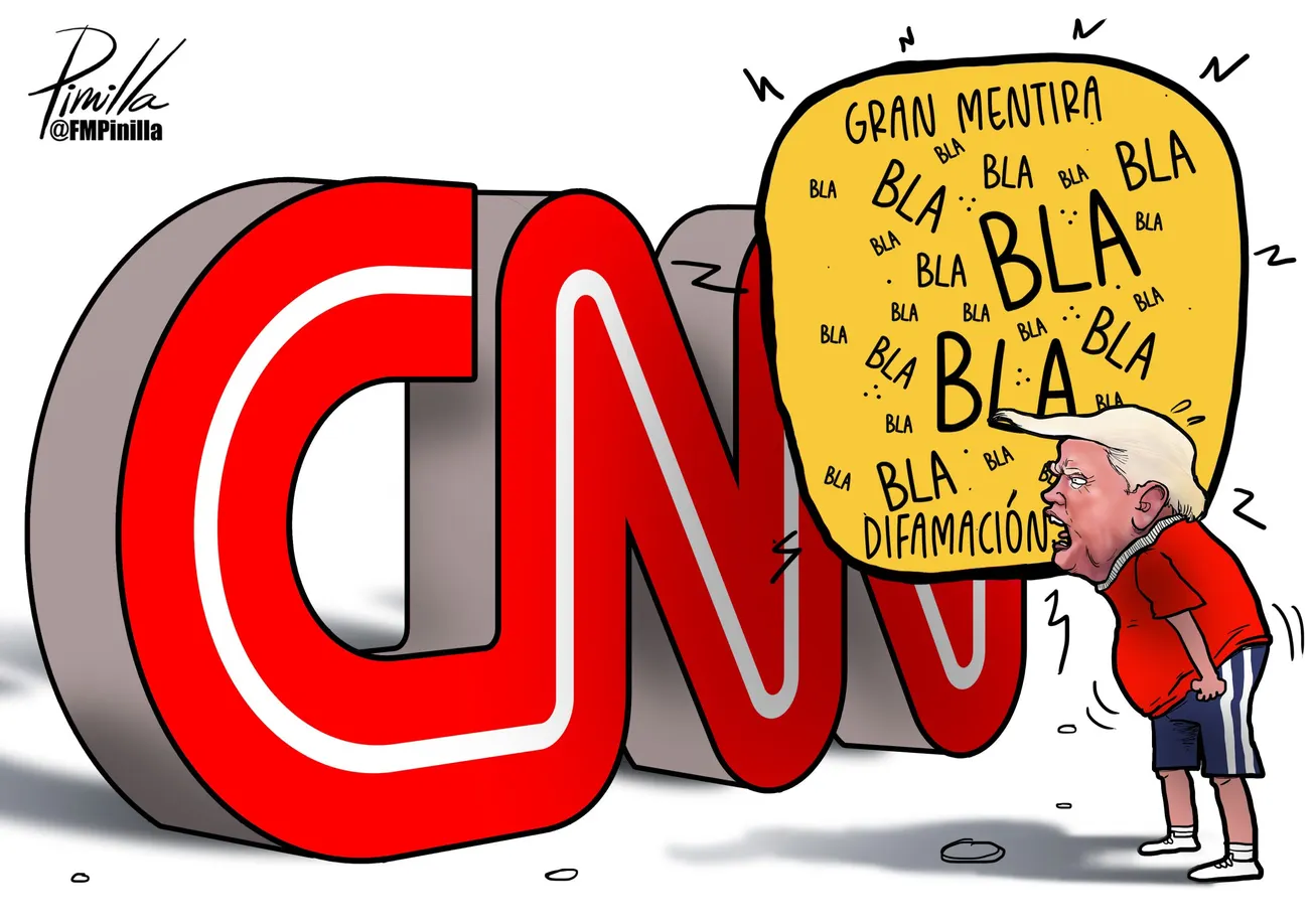 Caricatura | Nueva pataleta de Trump