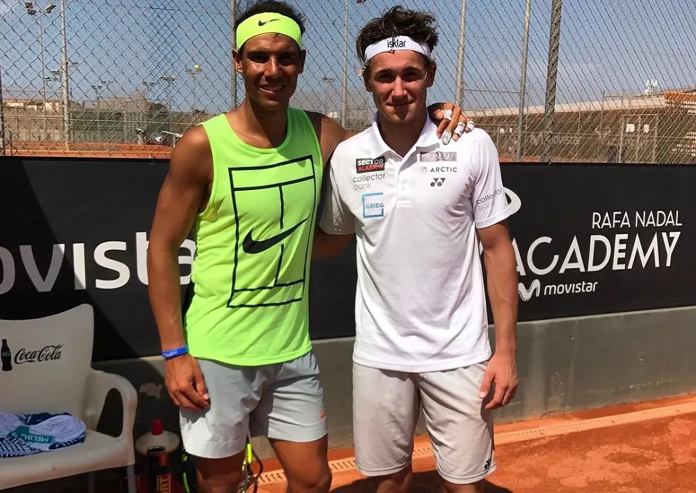 Rafael Nadal enfrentará a Casper Ruud en CDMX