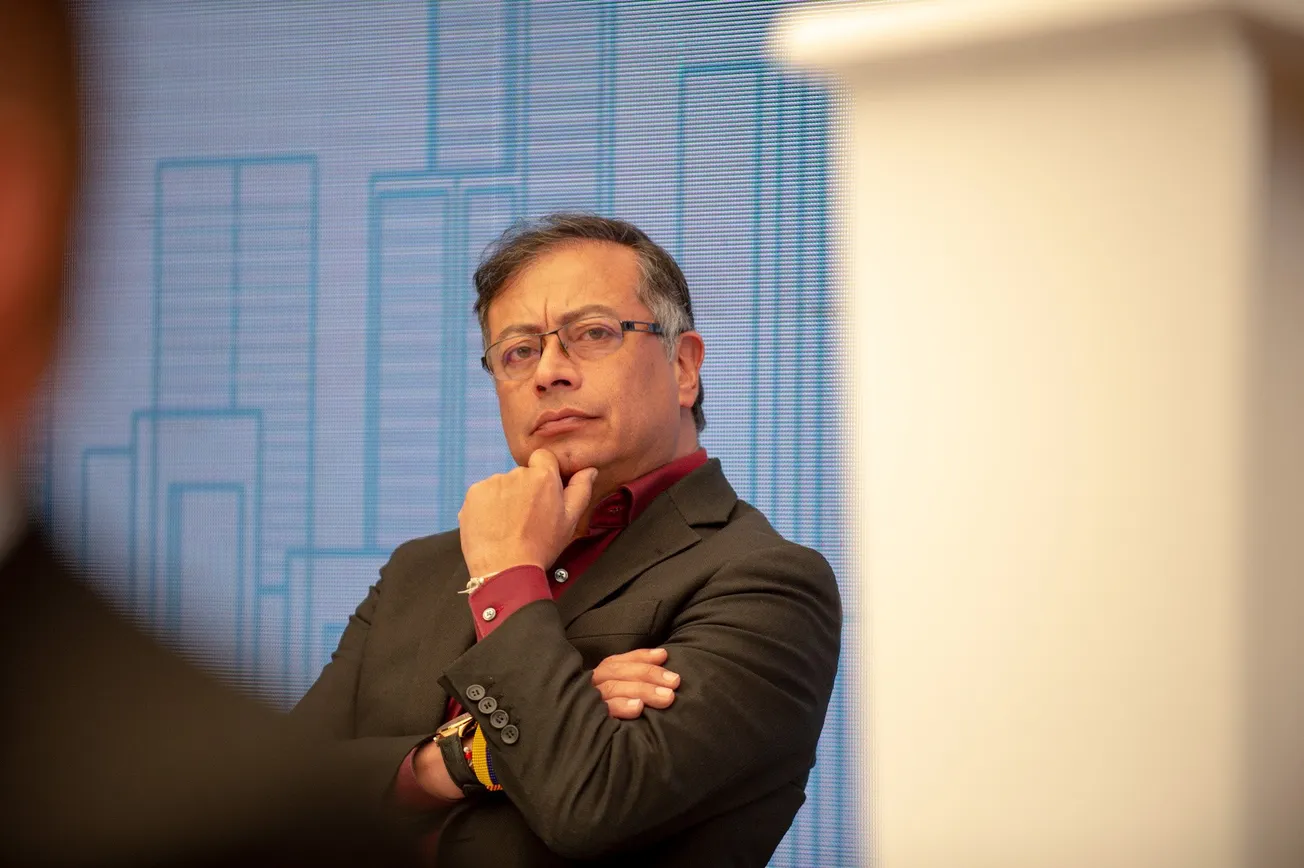 Gustavo Petro se reúne con Nicolás Maduro en Caracas