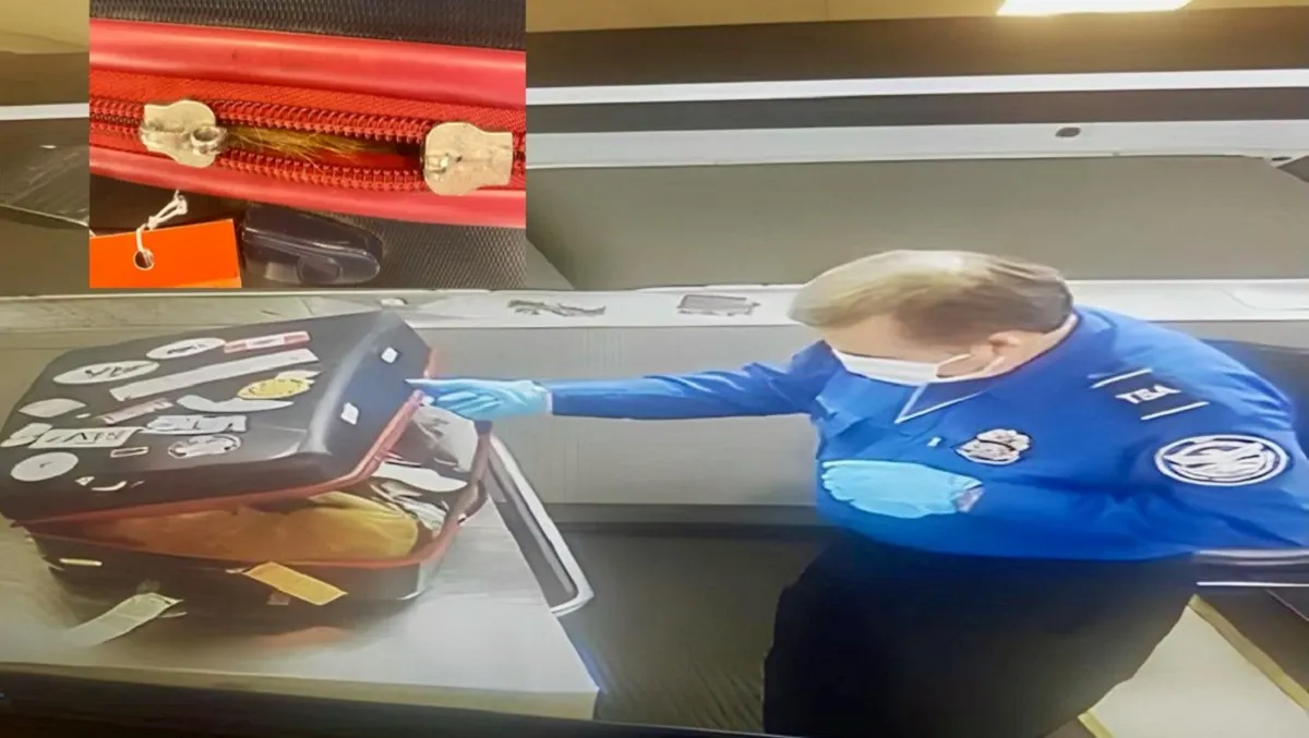 Hombre que viajó por Thanksgiving se llevó sin darse cuenta a un gato en su maleta