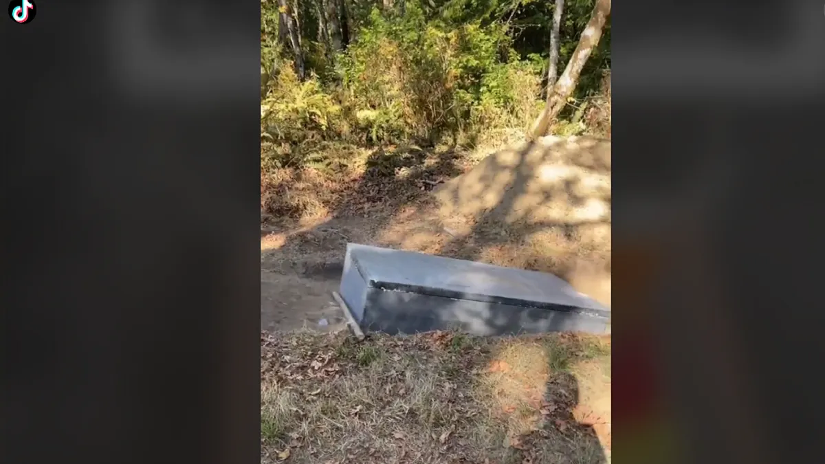 Joven construye un sarcófago para preservar durante 10 mil años un Cheetos