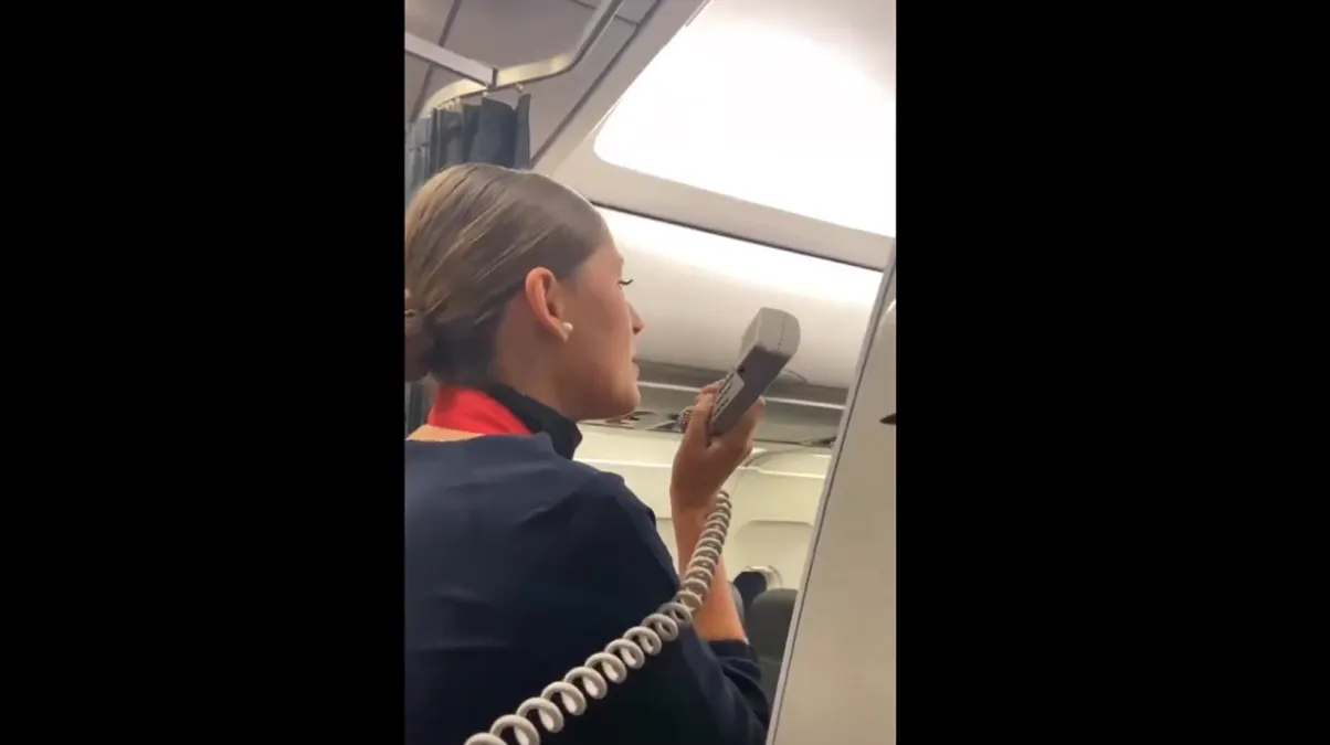 Azafata canta All I Want for Christmas Is You de Mariah Carey en pleno vuelo y se viraliza