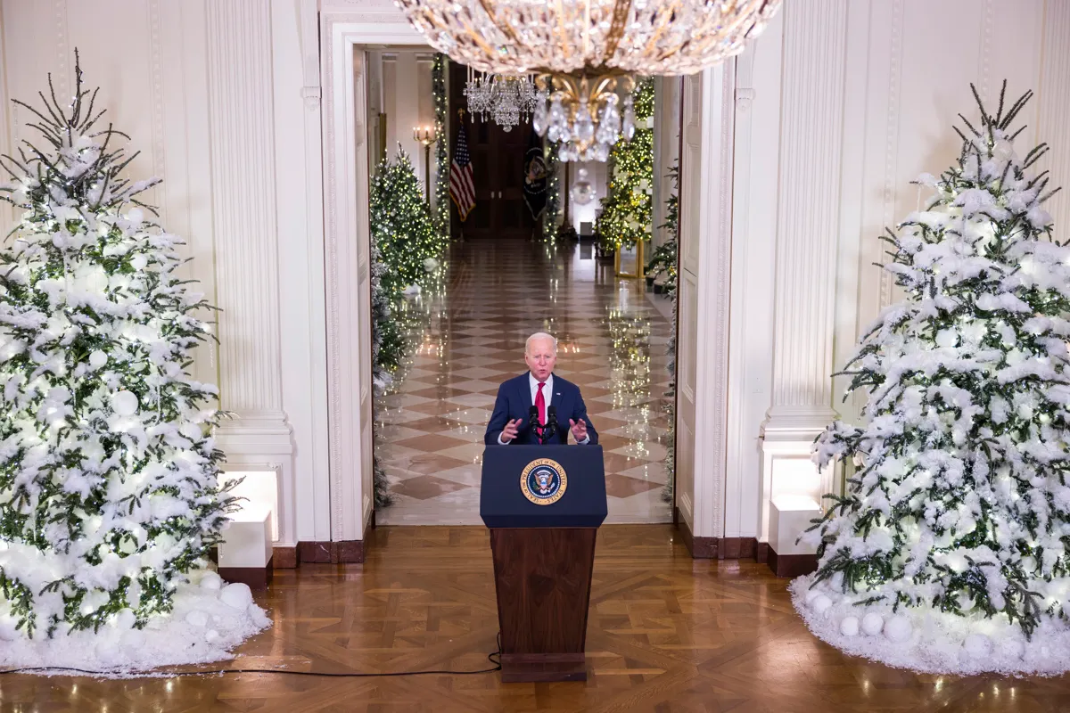 Joe Biden cierra el año en positivo contra todo pronóstico