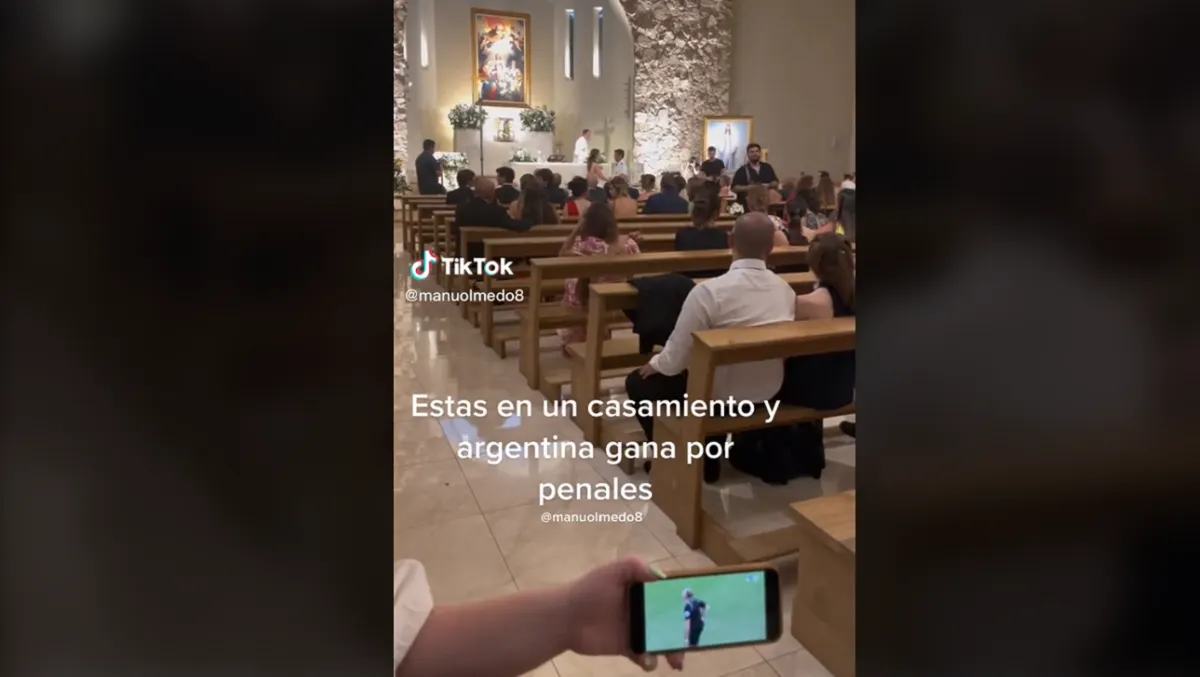 Boda pasó a segundo plano mientras Argentina definía el pase a semifinales en el Mundial de Catar