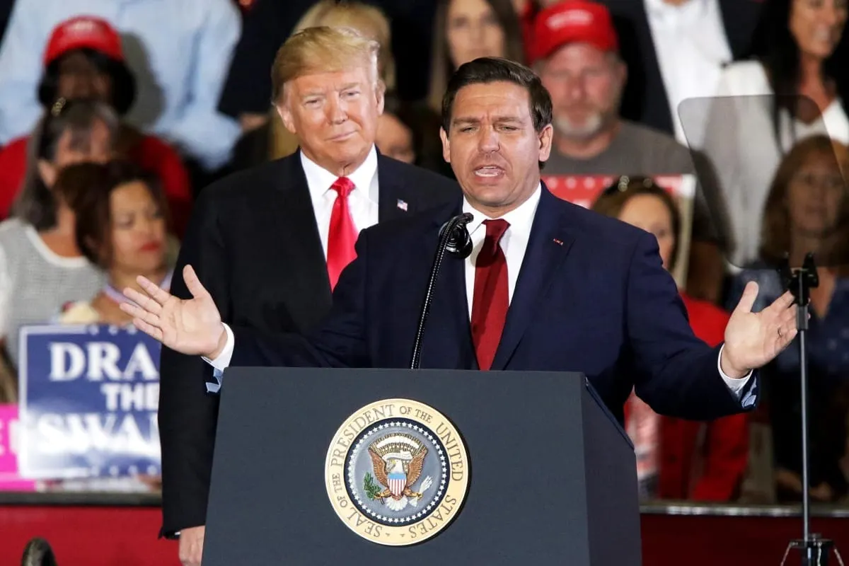 Trump DeSantis