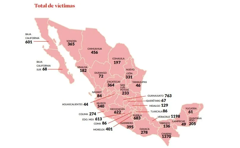 Actos de extrema violencia en México se intensificaron