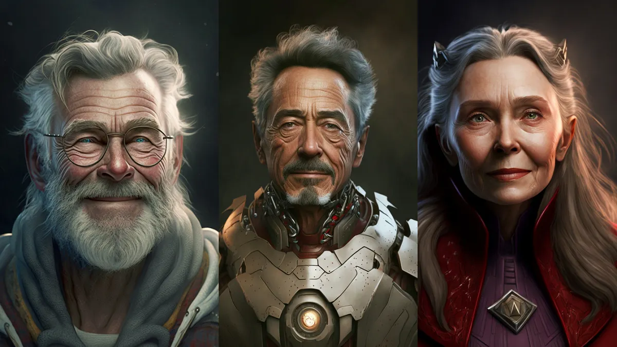 Así se verían Los Vengadores dentro de unos años gracias a la inteligencia artificial