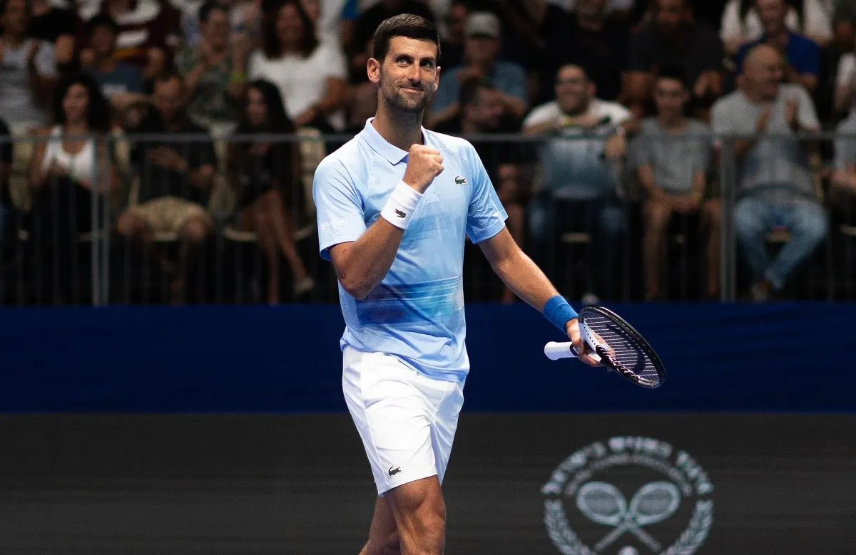 “¿Qué mirás bobo?”: Djokovic imita la icónica frase de Messi