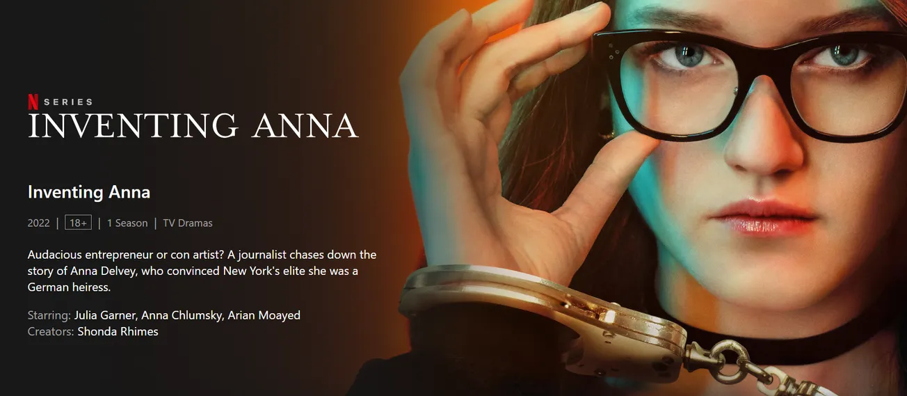 La inspiración de la serie Inventing Anna tendrá su propio reality show