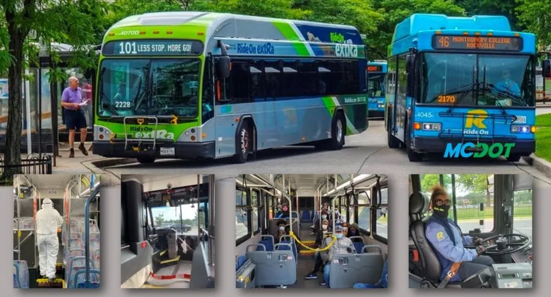 rutas condado de Montgomery