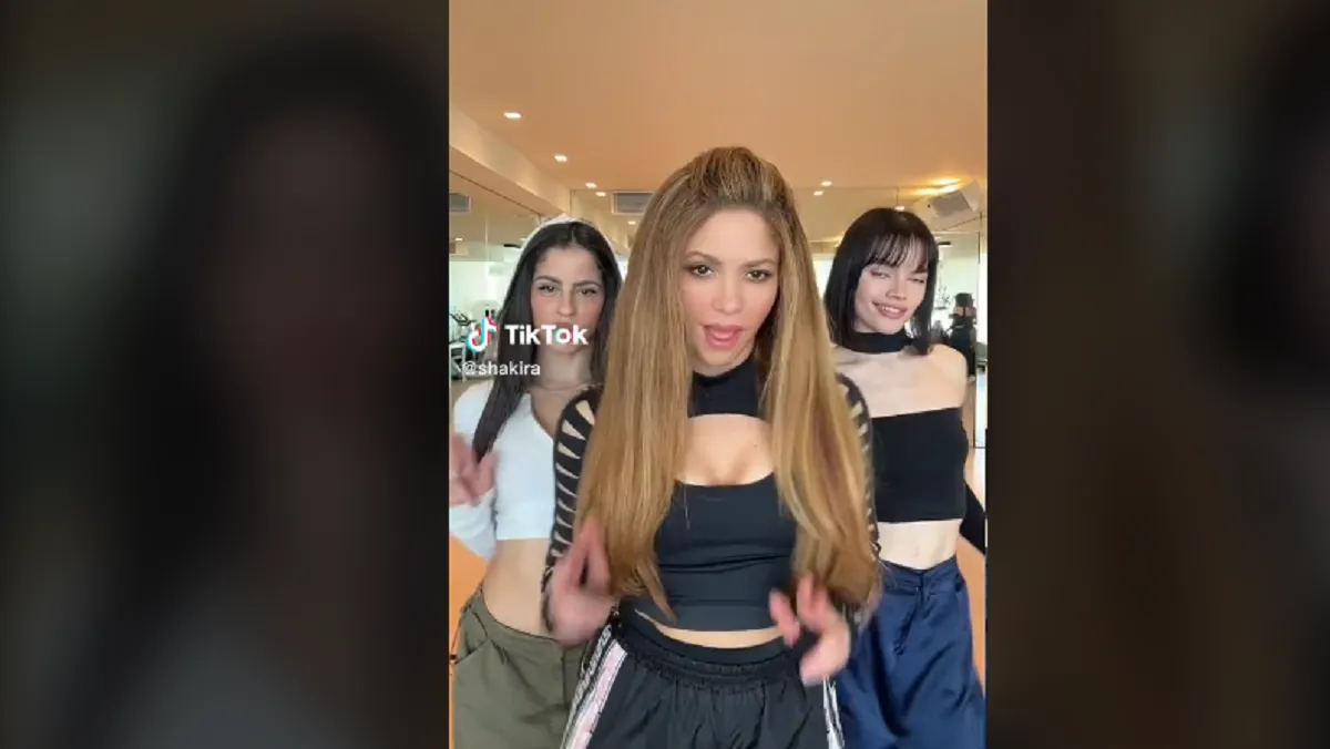 Shakira baila y se une al trend en TikTok de su nueva canción con Bizarrap