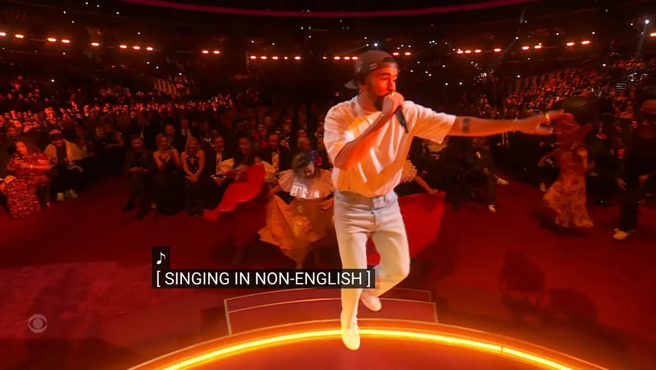Bad Bunny non-english