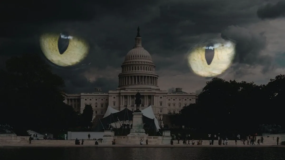 Demon Cat: el gato demoníaco que vive en el Capitolio de Estados Unidos