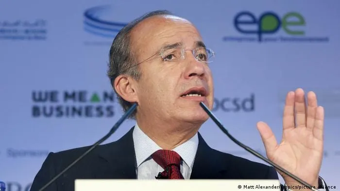 Expresidente de México Felipe Calderón niega pacto con criminales ante juicio a García Luna