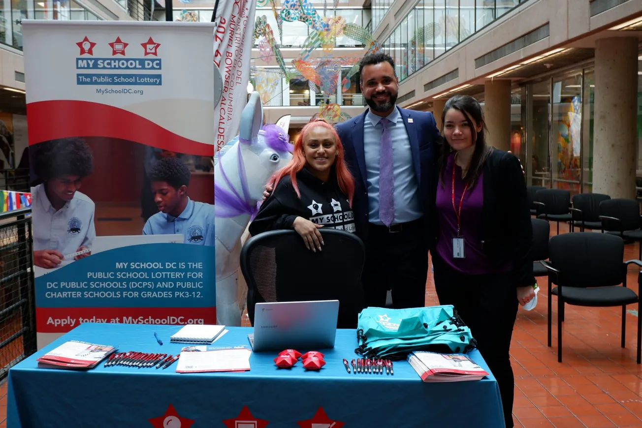 Escuela LAMB brindó información sobre la lotería para estudiantes de My School DC