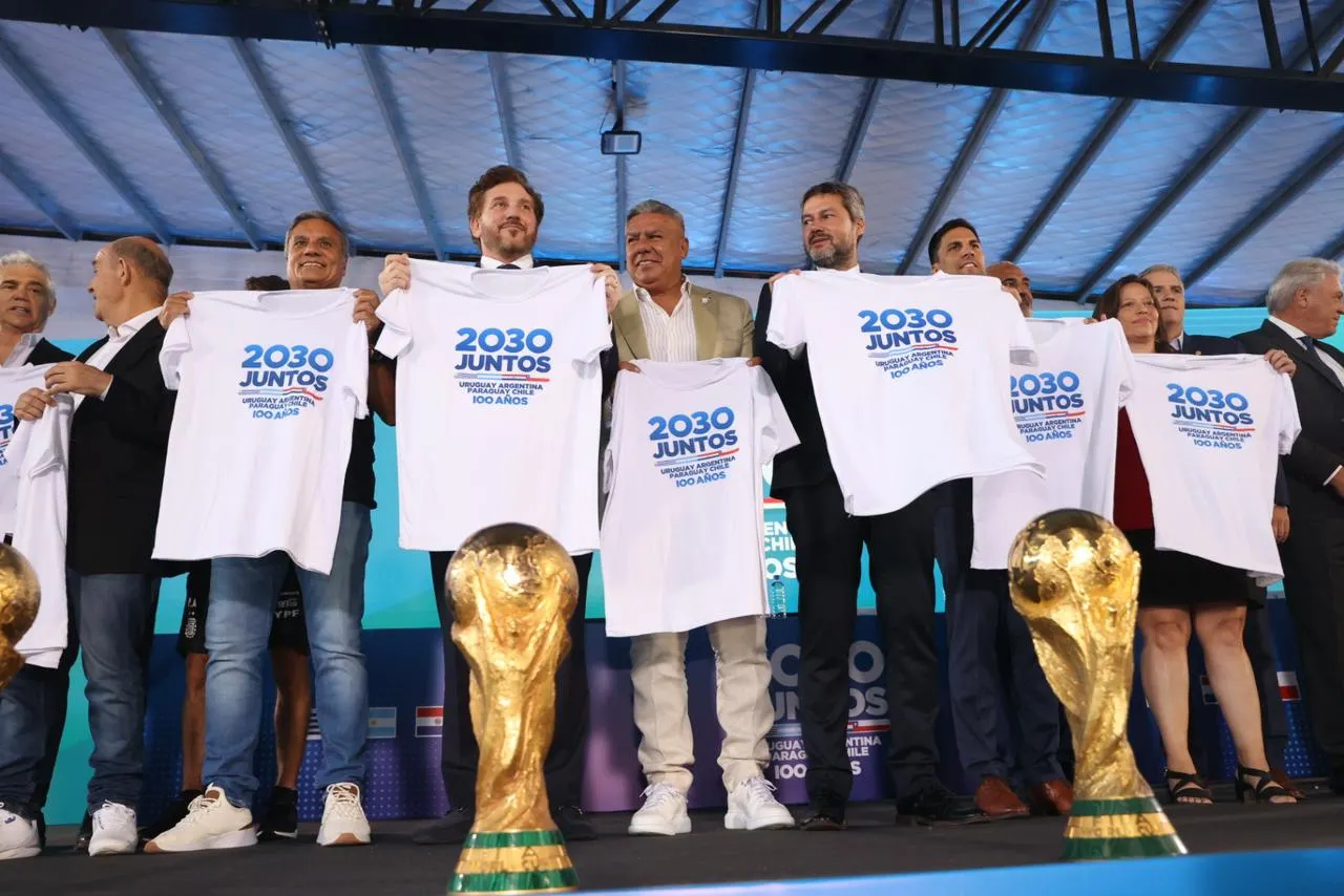 Argentina, Uruguay, Paraguay y Chile se postularon para ser sede del Mundial 2030