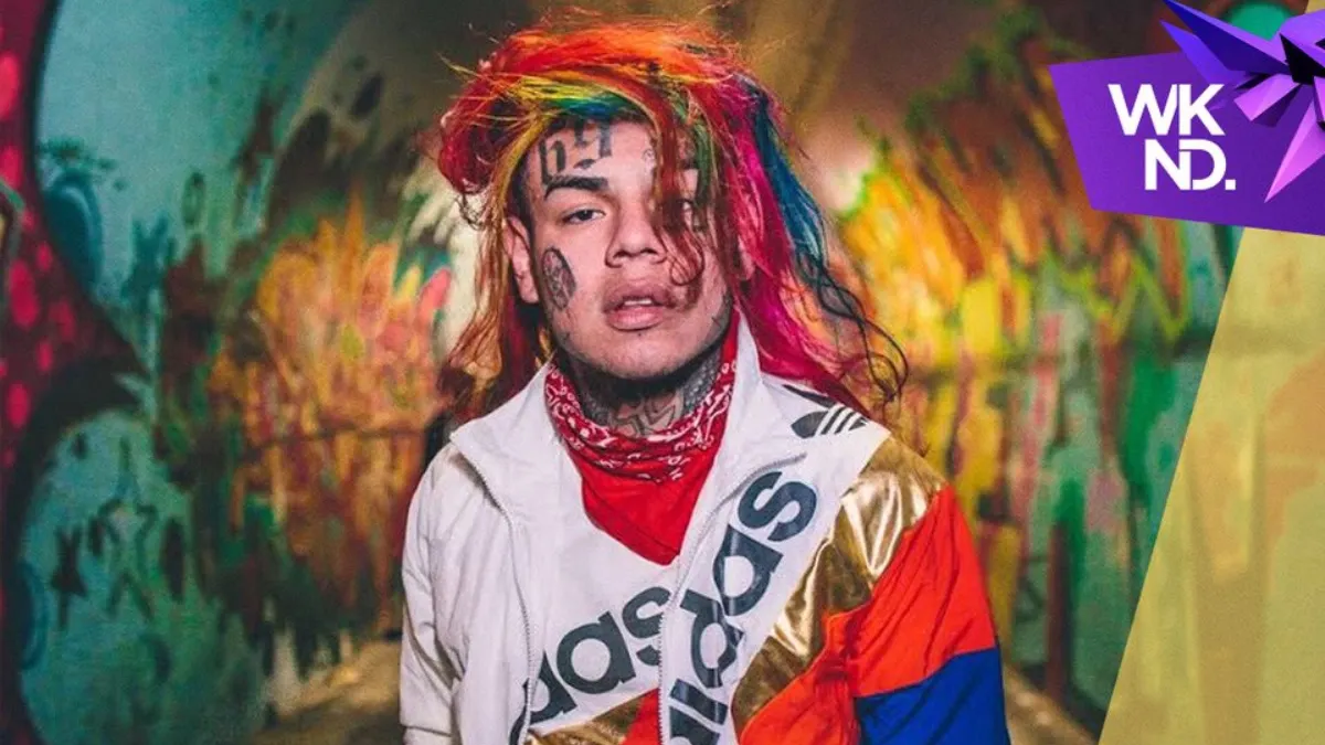 El rapero 6ix9ine está en problemas otra vez. Ahora lo golpearon en un sauna