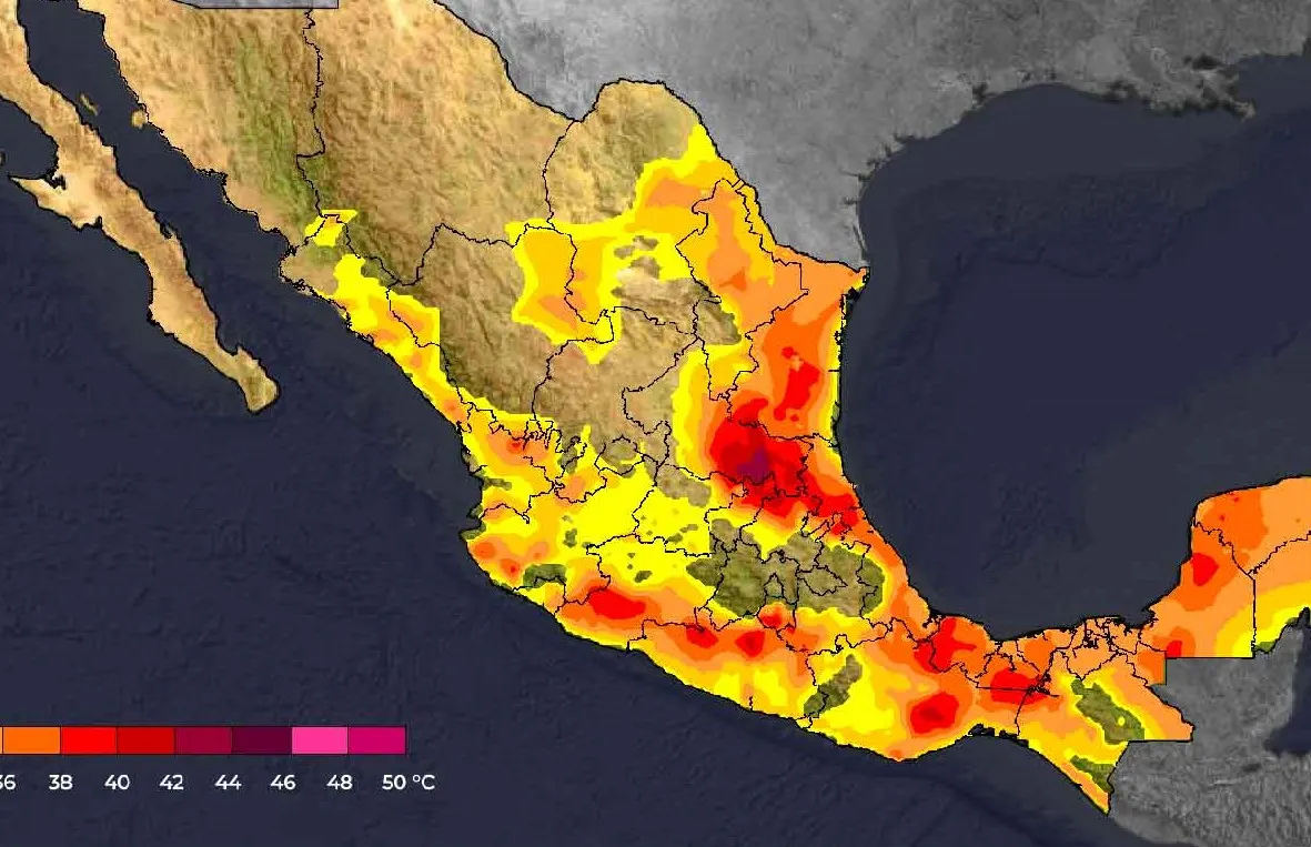 Alerta amarilla en México por altas temperaturas