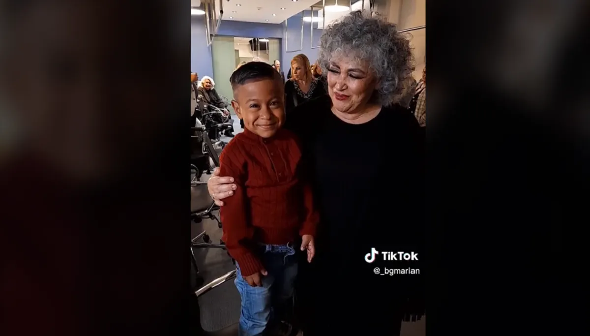 Amanda Miguel le canta el tema Castillos al niño mexicano que se viralizó