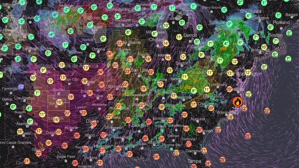 tormentas eléctricas