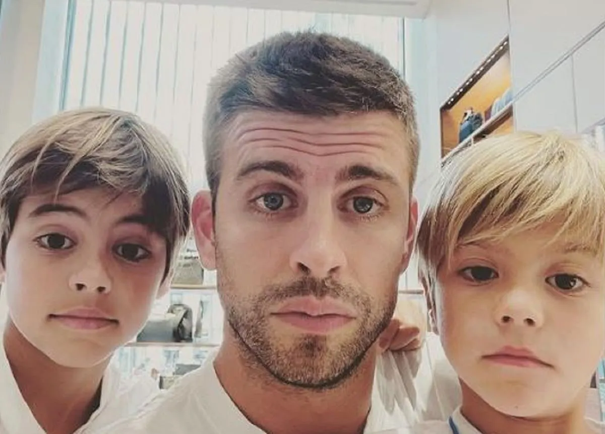 Piqué y sus hijos