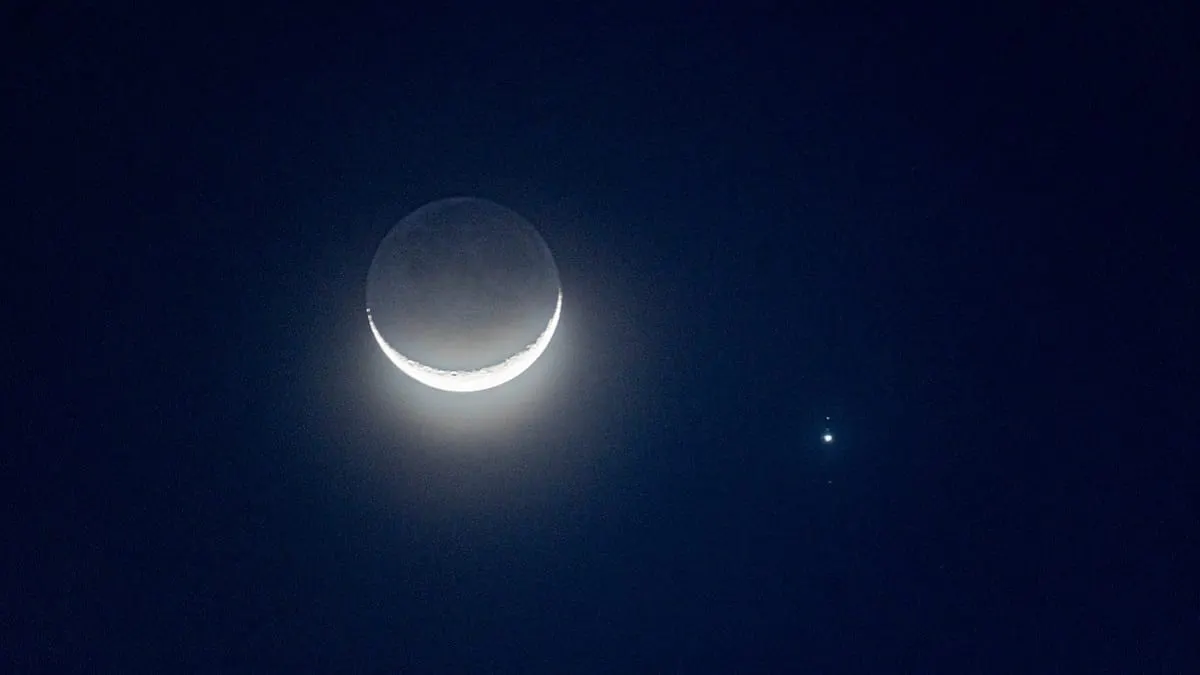 Qué es el beso celestial entre la Luna, Júpiter y Venus