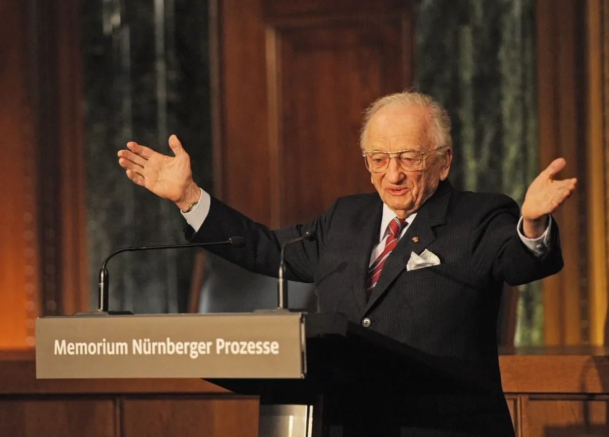 Ben Ferencz, último fiscal sobreviviente de los juicios de Nuremberg, muere a los 103 años