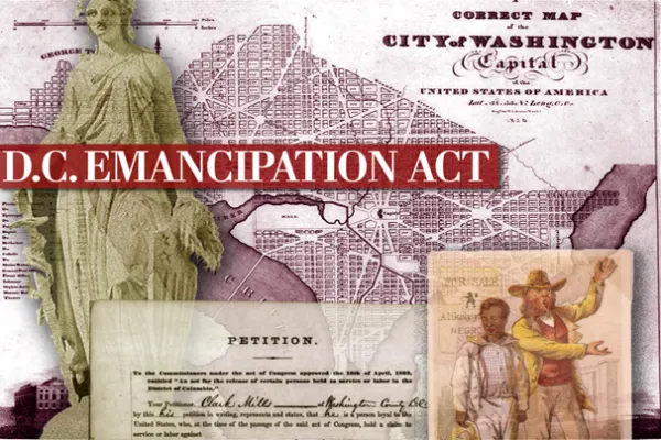 ¡Washington DC liberó a esclavos antes que los estados del sur! Esta es su celebración