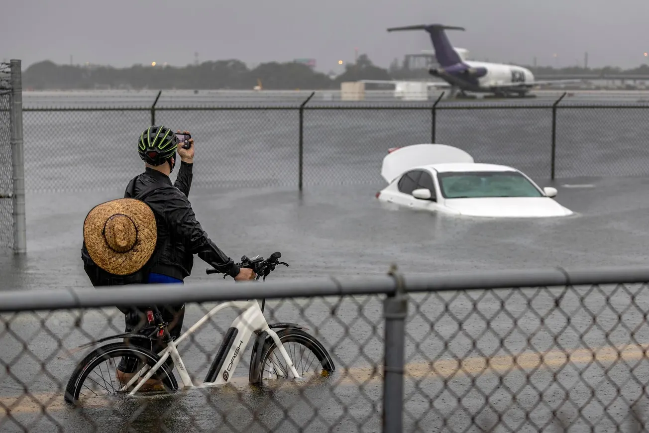 Inundaciones en el sur de Florida