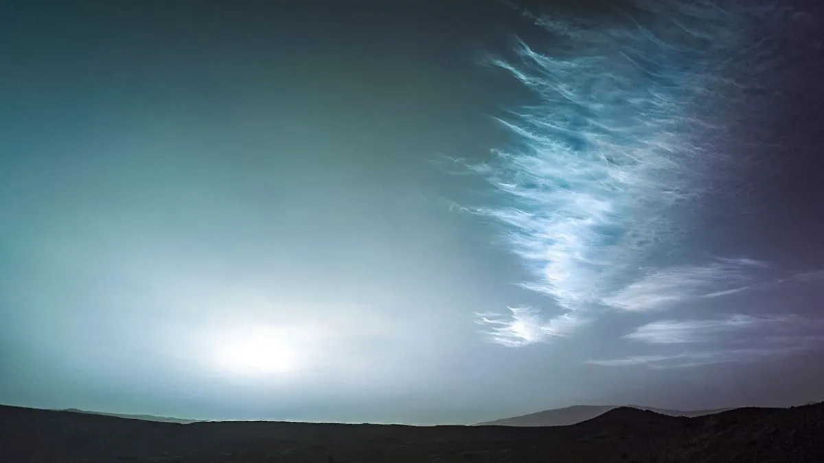 La NASA muestra cómo se vería el amanecer en Marte