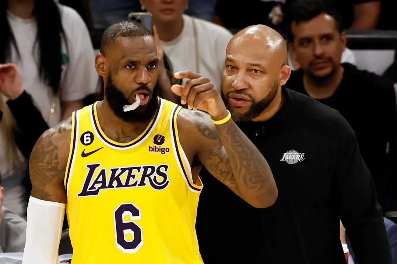 LeBron James en el torneo play-in de la NBA