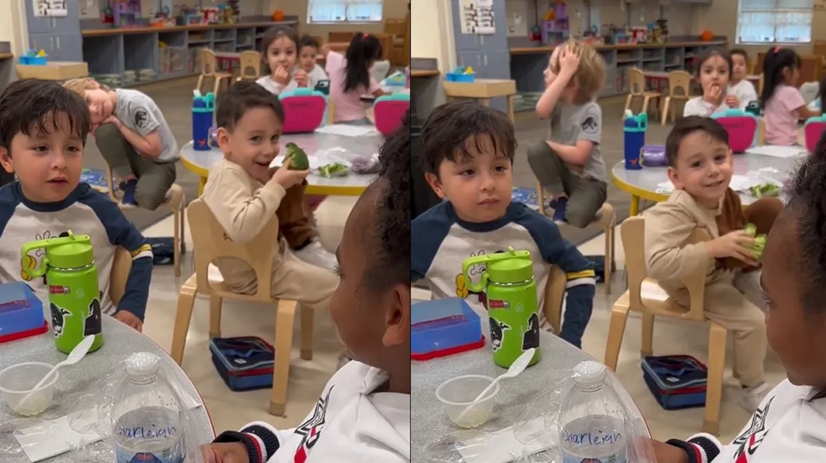 Niño se viraliza al darle clases de español a compañero en una escuela de Arizona