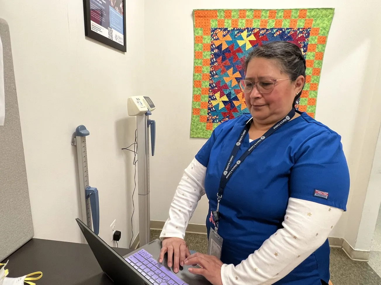 Vivian Cativo sabe cómo ganarse la confianza de los pacientes