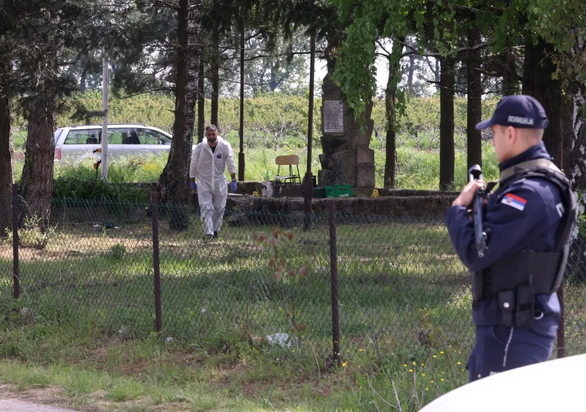 Tiroteo masivo en el pueblo serbio de Dubona