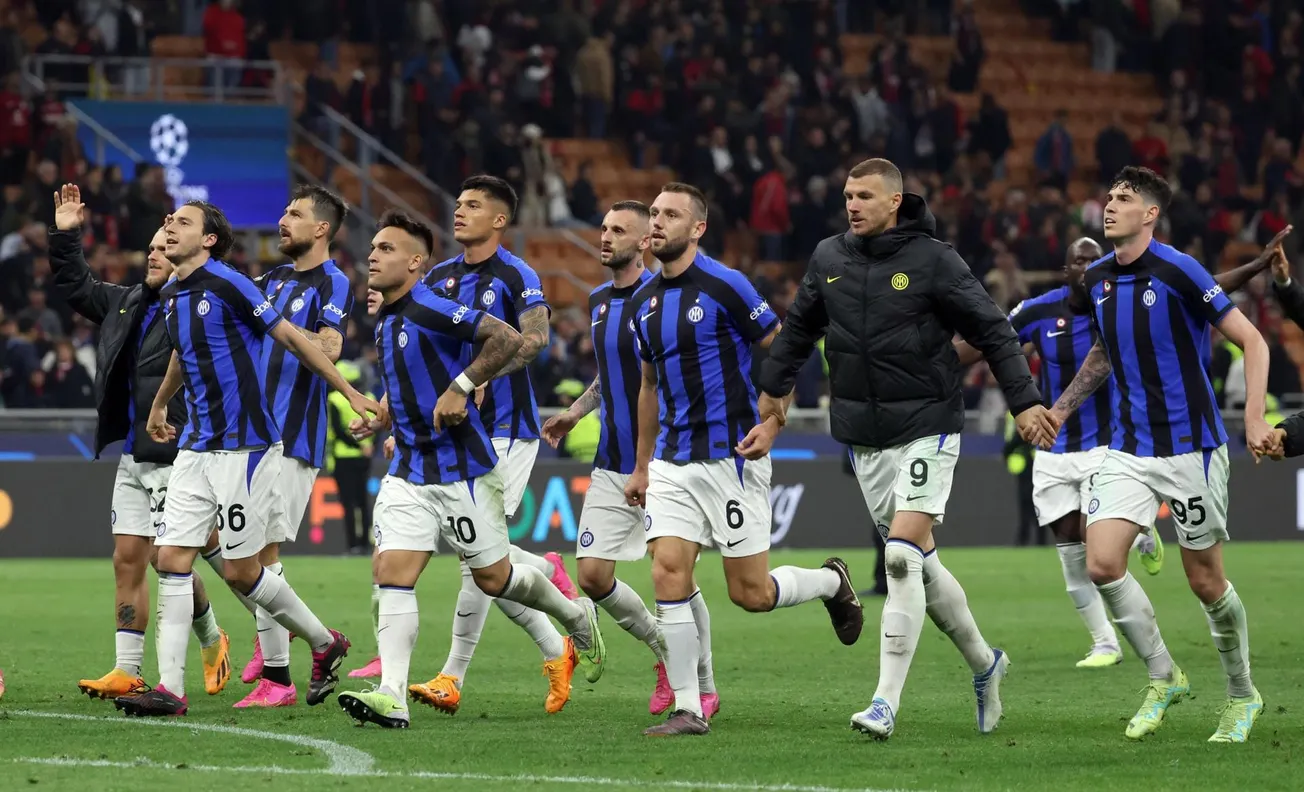 Inter de Milán sorprende al AC Milan en la semifinal de la Champions League
